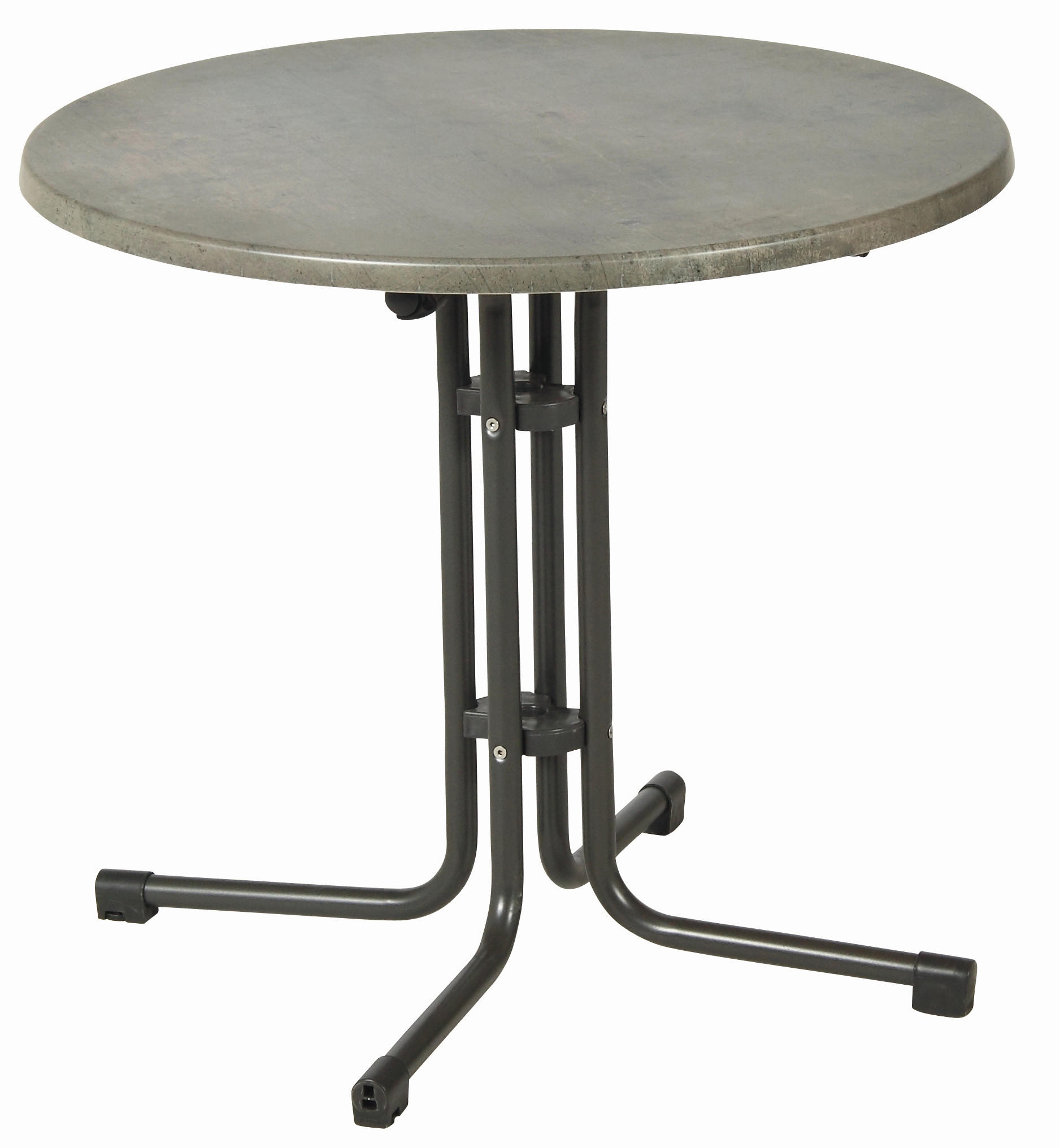 Gartentisch Klappbar Acamp Piazza Aluminium D: 80 Cm