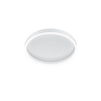LED-DECKENLEUCHTE Sona 40/7 cm   - Weiß, KONVENTIONELL, Kunststoff/Metall (40/7cm) - Helestra
