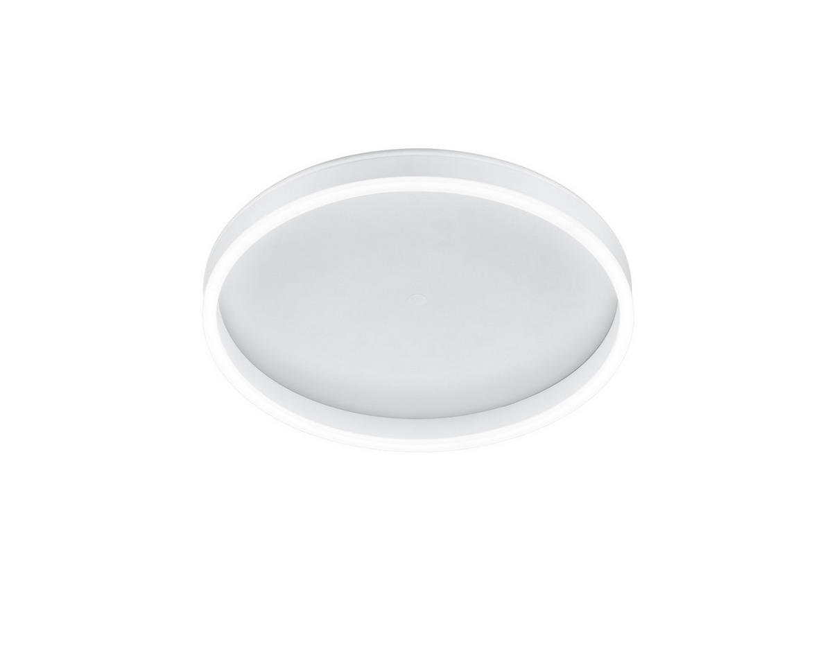 LED-DECKENLEUCHTE Sona 40/7 cm   - Weiß, KONVENTIONELL, Kunststoff/Metall (40/7cm) - Helestra