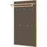 GARDEROBENPANEEL 83/183/29 cm - Eichefarben/Dunkelbraun, Design, Holz/Holzwerkstoff (83/183/29cm) - Novel GARDEROBENPANEEL 83/183/29 cm - Eichefarben/Dunkelbraun, Design, Holz/Holzwerkstoff (83/183/29cm) - Novel