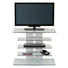 TV-RACK in Klar, Weiß - Klar/Weiß, KONVENTIONELL, Glas/Metall (80/66/42,5cm) TV-RACK in Klar, Weiß - Klar/Weiß, KONVENTIONELL, Glas/Metall (80/66/42,5cm)