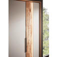 DREHTÜRENSCHRANK 301,9/223,3/62 cm 6-türig Grau, Wildeiche  - Wildeiche/Schwarz, Design, Holz/Holzwerkstoff (301,9/223,3/62cm) - Dieter Knoll