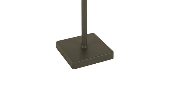 AKKU-TISCHLEUCHTE Lino 10/38 cm - Grau, Design, Kunststoff/Metall (10/38cm) - Novel