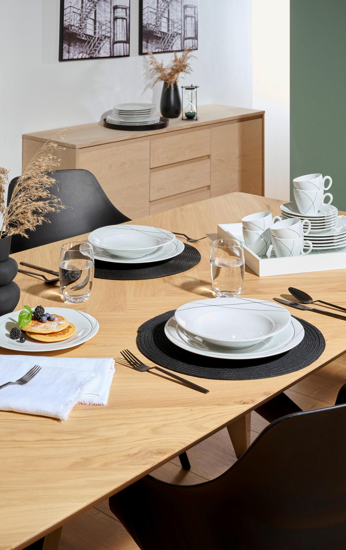 KOMBINOVANÝ SERVIS, 30-dielne, porcelán - biela, Konventionell, keramika - Seltmann Weiden
