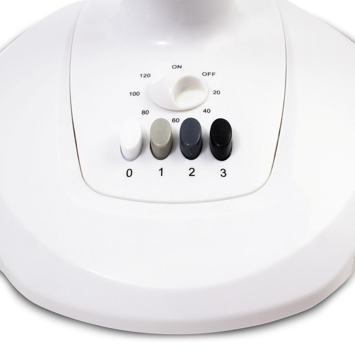 VENTILATOR STOLNI  bijela     - bijela, Basics, plastika (34,5/30/53,5cm)