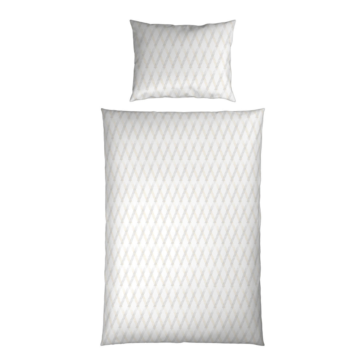 BETTWÄSCHE TANJA Satin 140/200 cm  - Weiß, KONVENTIONELL, Textil (140/200cm) - Novel