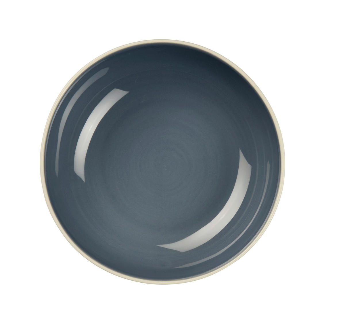 PASTATELLER semana 21/5,5 cm  - Blaugrau, Basics, Keramik (21/5,5cm) - ASA