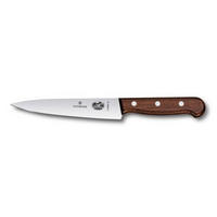 KOCHMESSER  - Schlammfarben, Basics, Holz (28,0/3,2/1,4cm) - Victorinox