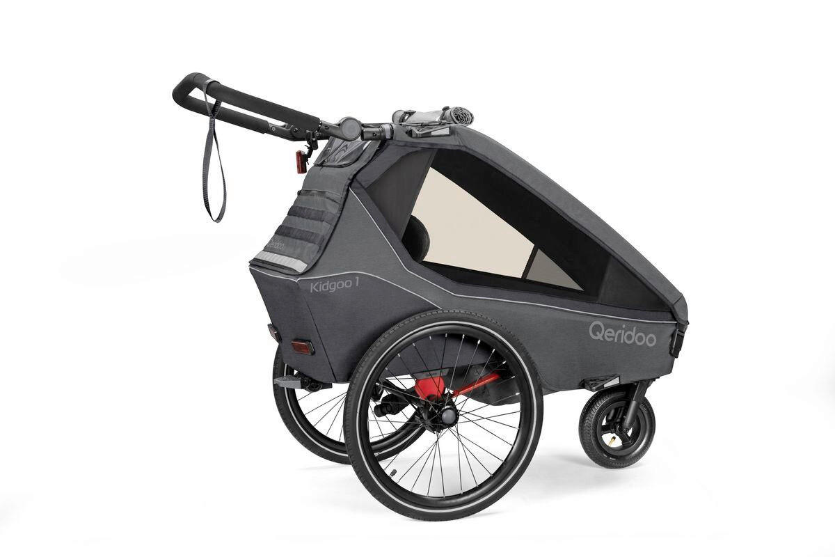 FAHRRADANHÄNGER    - Basics, Kunststoff/Metall (122/67/90cm)