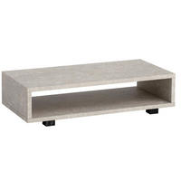 COUCHTISCH Holzwerkstoff 100/50/25 cm  - Sandfarben/Schwarz, Design, Holzwerkstoff/Kunststoff (100/50/25cm) - Livetastic