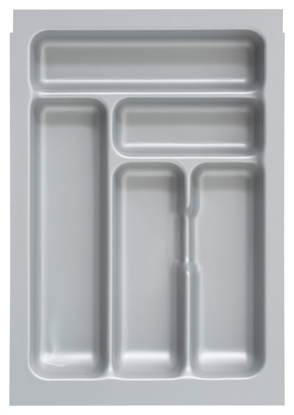 KÜCHENBLOCK 270 cm   in Anthrazit  - Edelstahlfarben/Eichefarben, Basics, Holzwerkstoff/Metall (270cm) - Optifit