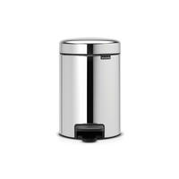 KOŠ ZA OTPAD  3 l   - srebrne boje/siva, Basics, metal/plastika (16.8/26.4/23.5cm) - Brabantia