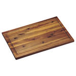 SCHNEIDEBRETT  26/1,5/40 cm    - Akaziefarben, Basics, Holz (26/1,5/40cm) - Homeware