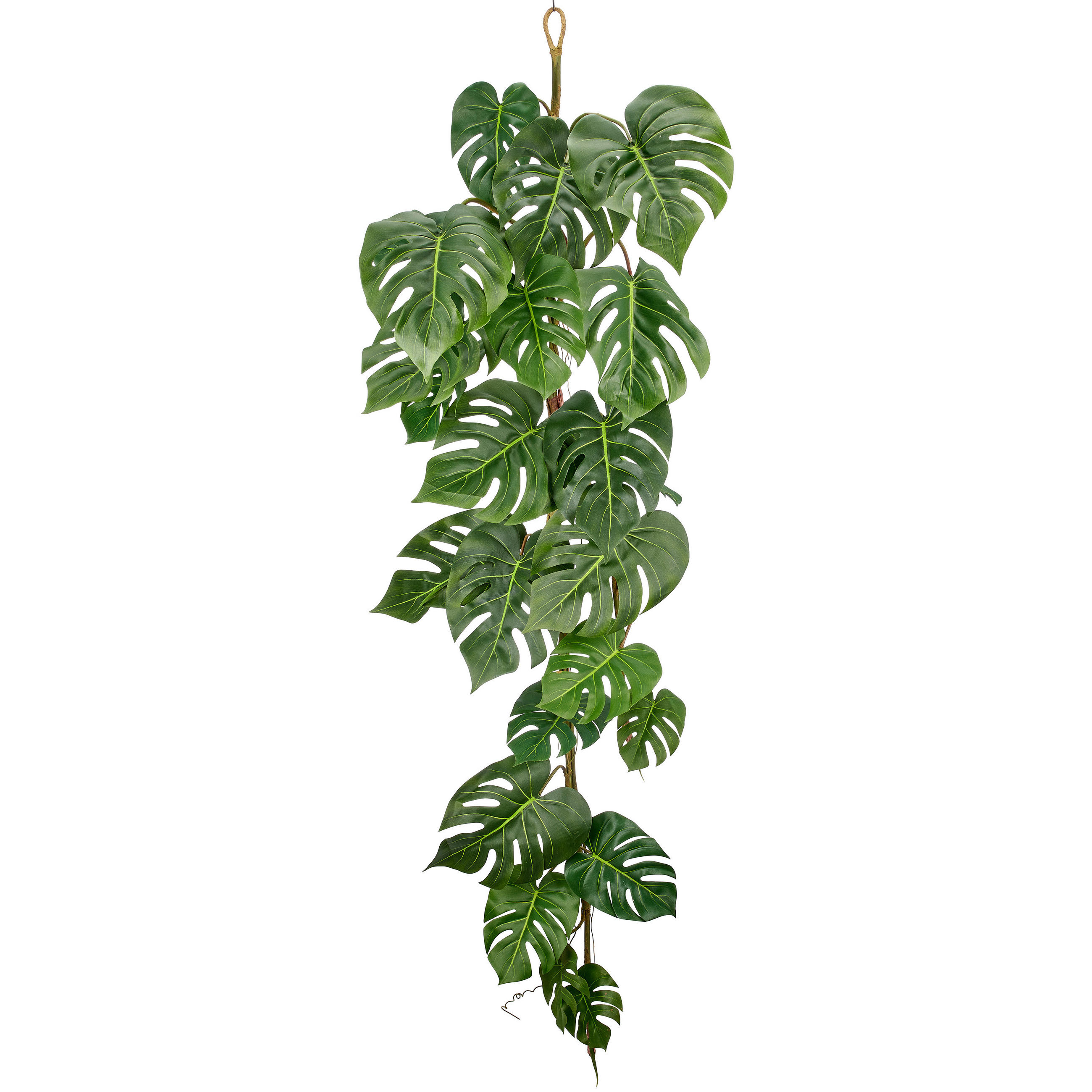 KUNSTPFLANZE Split Philodendron 185 cm  - Grün, Basics, Kunststoff (185cm)