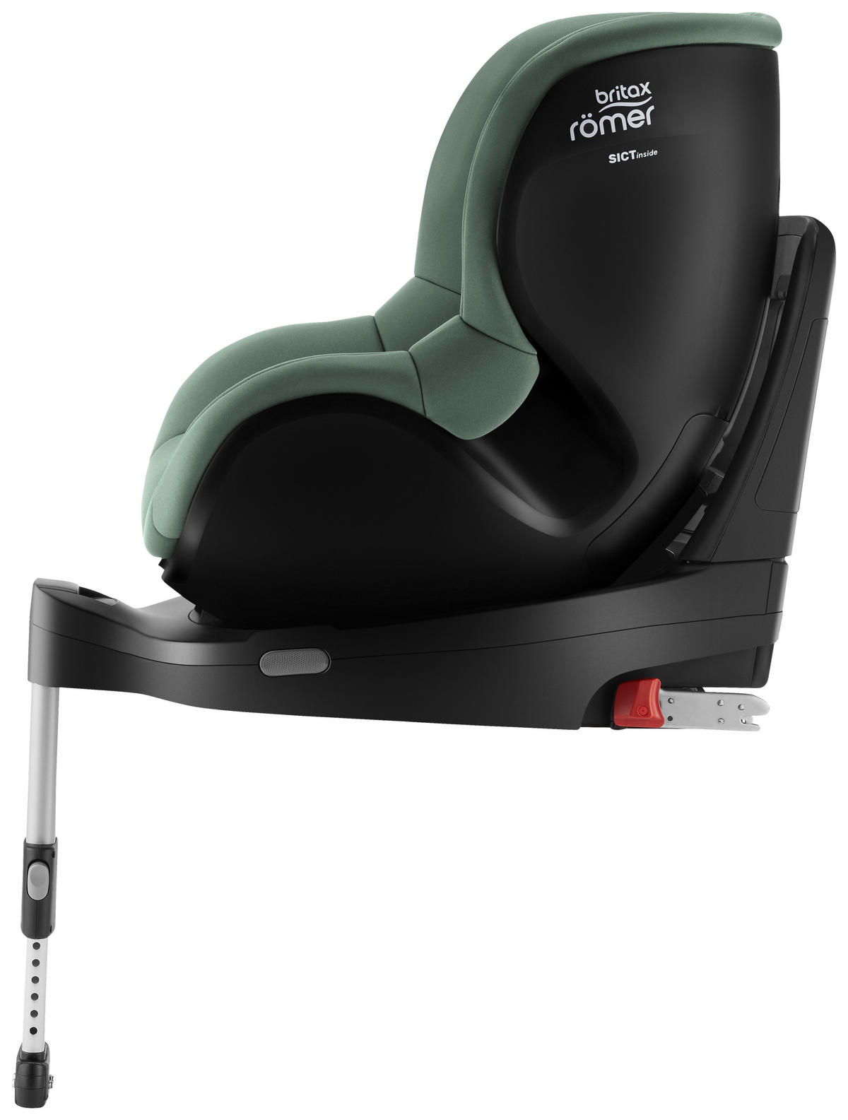 REBOARDER-KINDERSITZ DUALIFIX 5Z inkl. Vario Base 5Z  - Basics, Textil - Britax Römer