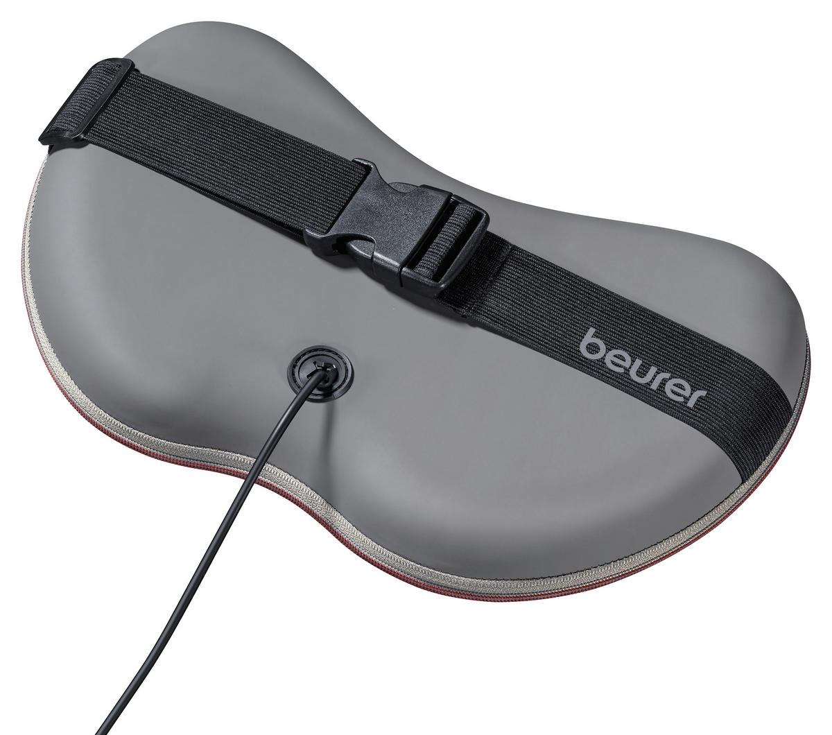 MASSAGEKISSEN - Grau/Dunkelrot, Konventionell, Kunststoff (11,5cm) - Beurer