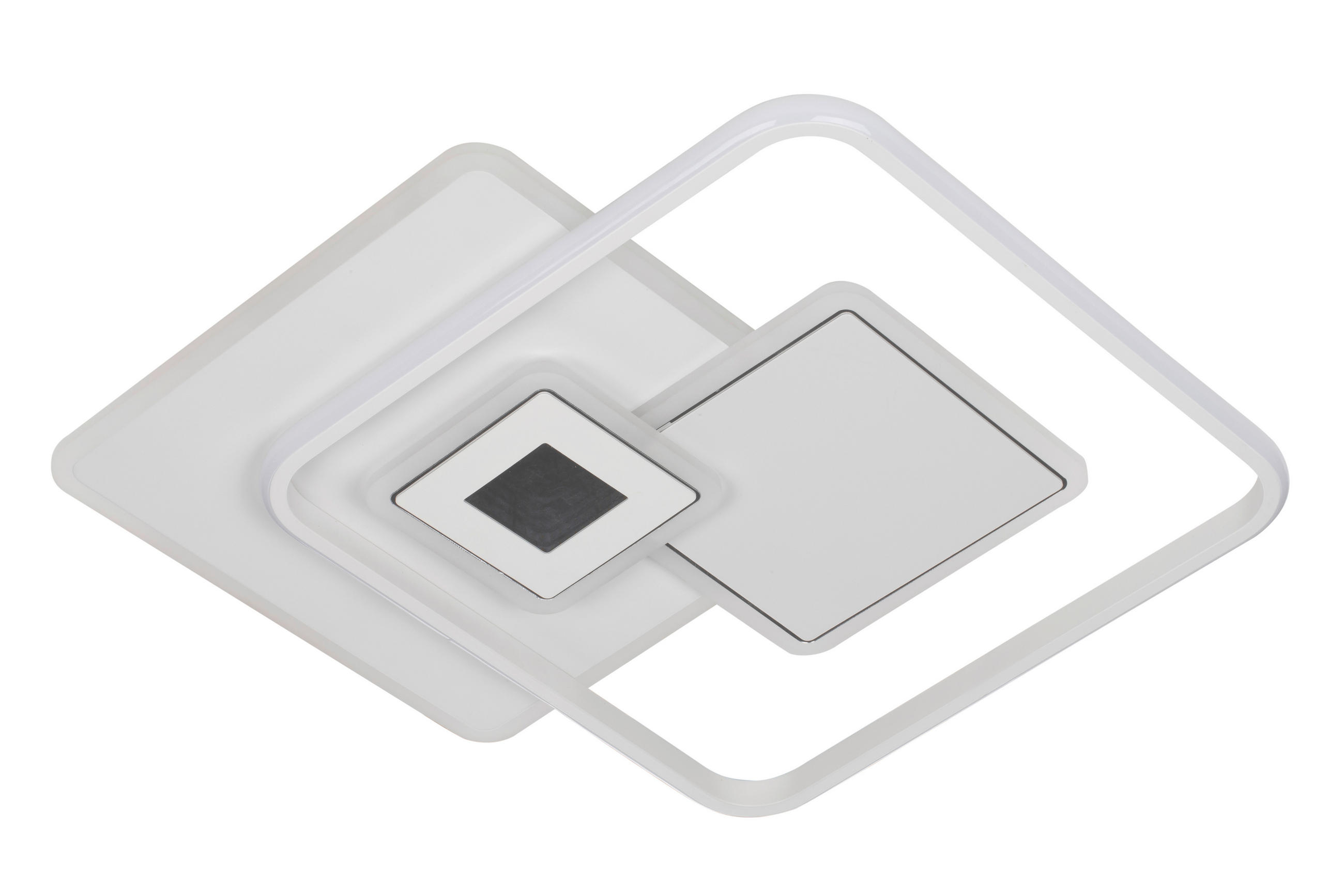 Plafonieră Cu Led 6 W    50,3/50,3/6 cm  - alb, Trend, plastic/metal (50,3/50,3/6cm) - Novel