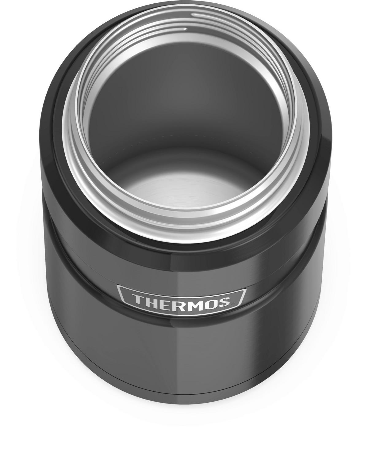 ISOLIERSPEISEGEFÄSS Stainless King 0,71 L  - Schwarz Hochglanz, Metall (0,71l) - Thermos