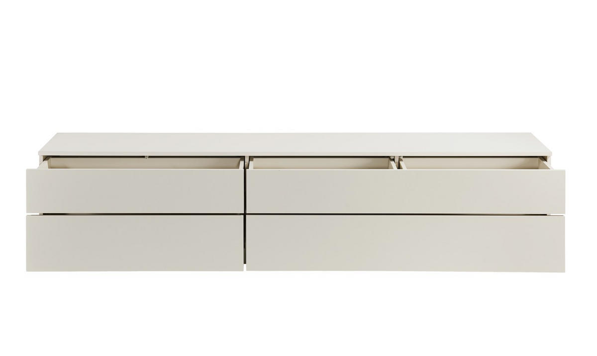 LOWBOARD  in 220/50/38 cm  - Kaschmir, Design, Holzwerkstoff (220/50/38cm) - MID.YOU
