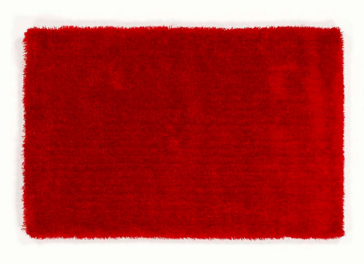 SHAGGY 80/150 cm KS-5 rot Rot  - Rot, KONVENTIONELL, Kunststoff/Textil (80/150cm) - Novel