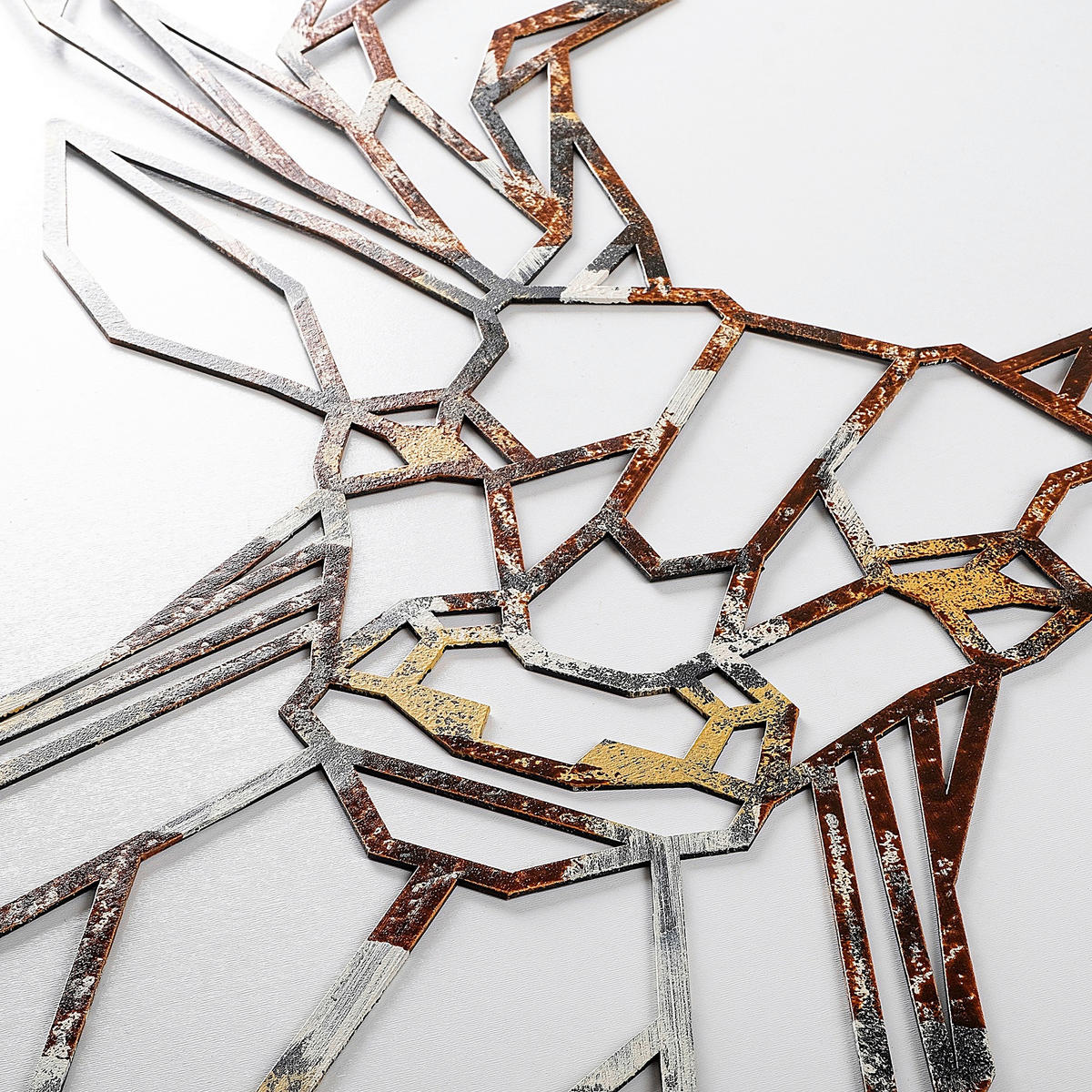METALLBILD Multicolor 60/65 cm  - Multicolor, Basics, Metall (60/65cm) - X-Mas