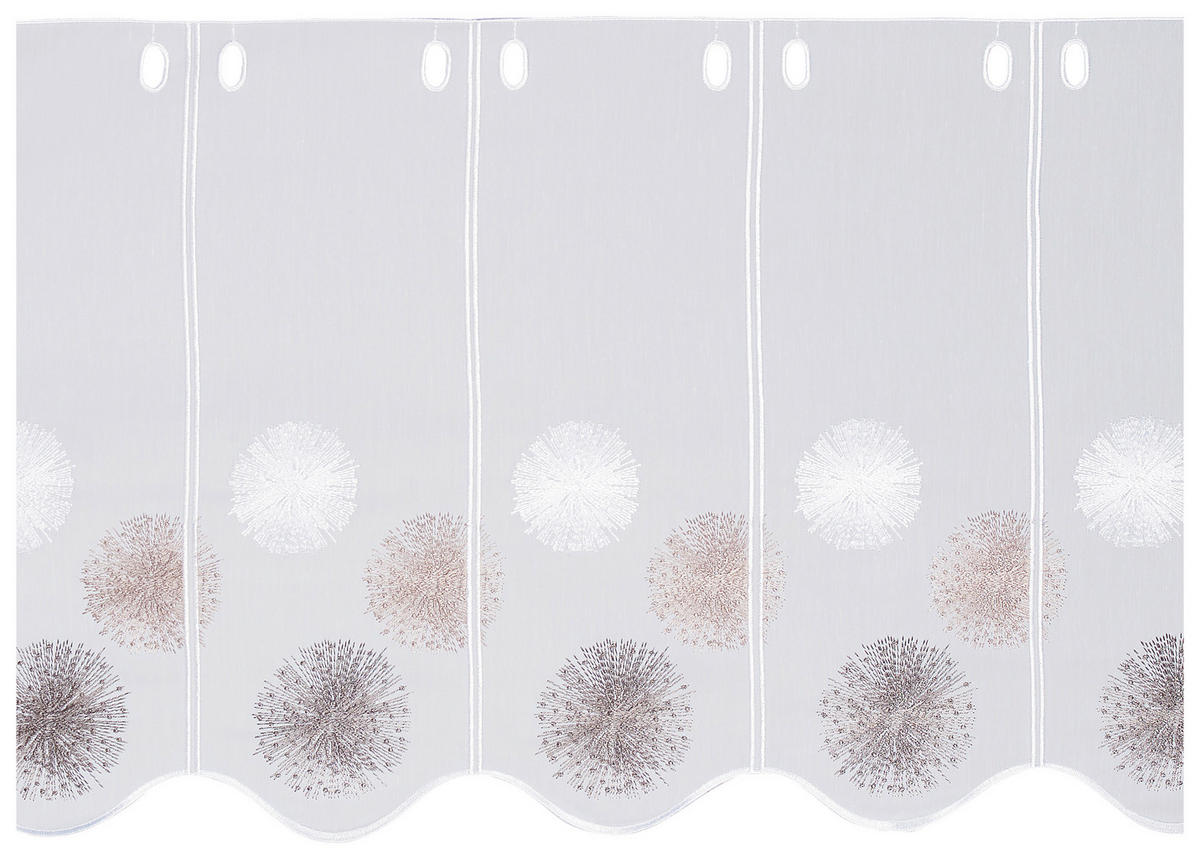 KURZGARDINE 45 cm   - Grau, KONVENTIONELL, Textil (45cm) - Esposa