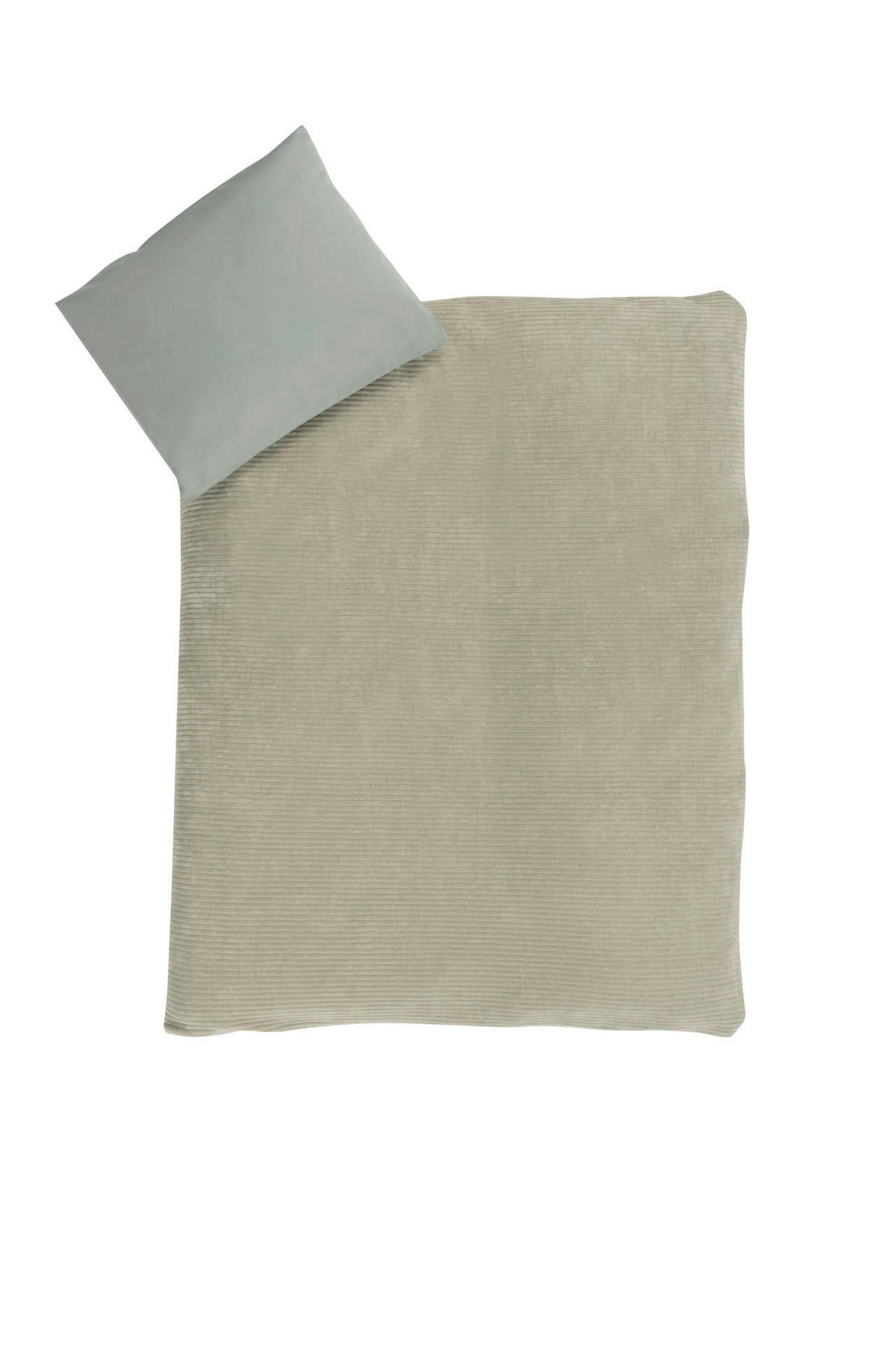 BABYBETTWÄSCHE 80/80 cm  - Grün, Basics, Textil (80/80cm) - Bebe's Collection