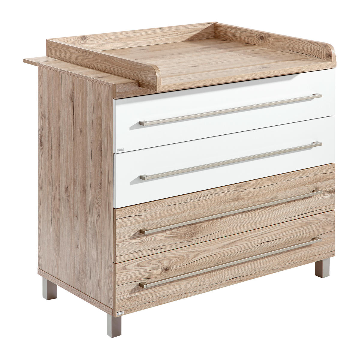 WICKELAUFSATZ Lennox  - Eichefarben, KONVENTIONELL, Holzwerkstoff (109,9/9,4/78,7cm) - Paidi