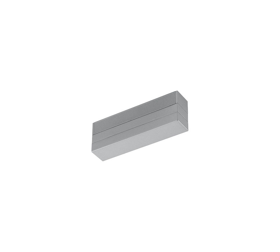 Trio Leuchten Schienensystem-Einspeiser Duoline Track-System Titan 3x5x13.5 cm