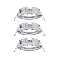DECKENLEUCHTE   8,4 cm   - Chromfarben/Alufarben, Basics, Metall (8,4cm) - Paulmann