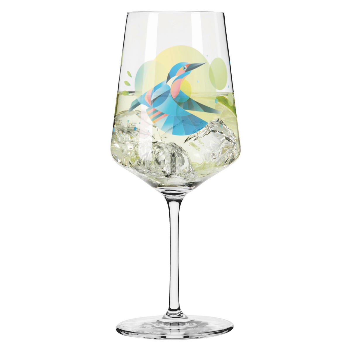 SPRITZERGLAS 544 ml  - Blau/Transparent, Design, Glas (9,3/22,5cm) - Ritzenhoff