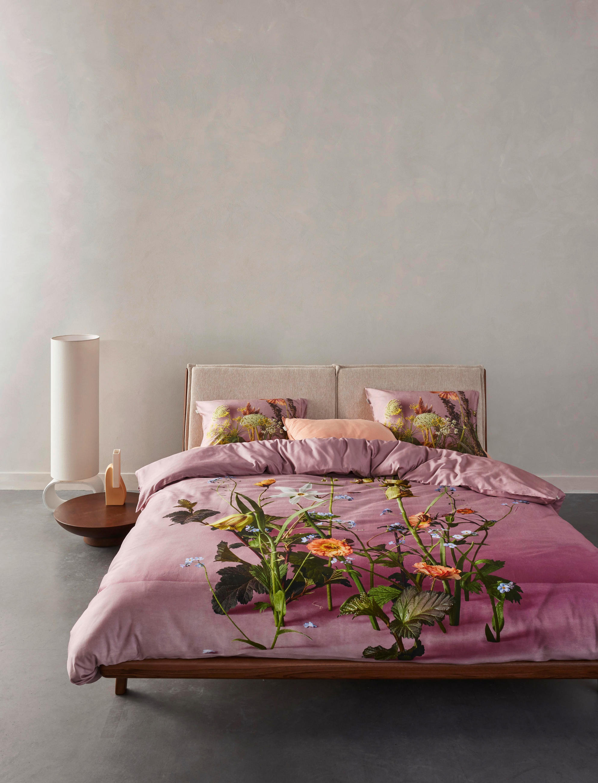 WENDEBETTWÄSCHE Ficaria Satin 140/200 cm  - Rosa, Basics, Textil (140/200cm) - Essenza