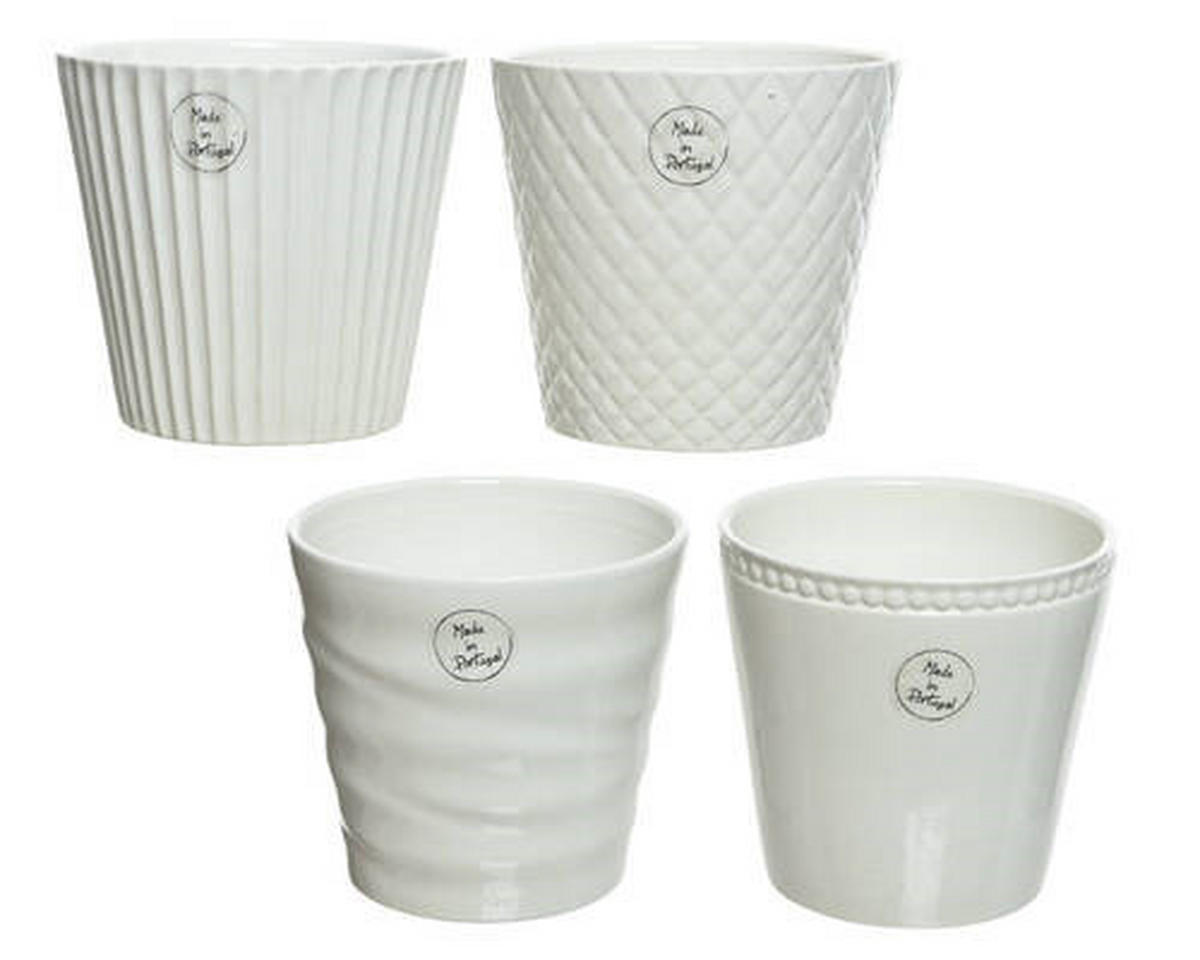 ČREPNÍK kameň, 13/13,5 cm - biela, Basics, kameň (13/13,5cm)