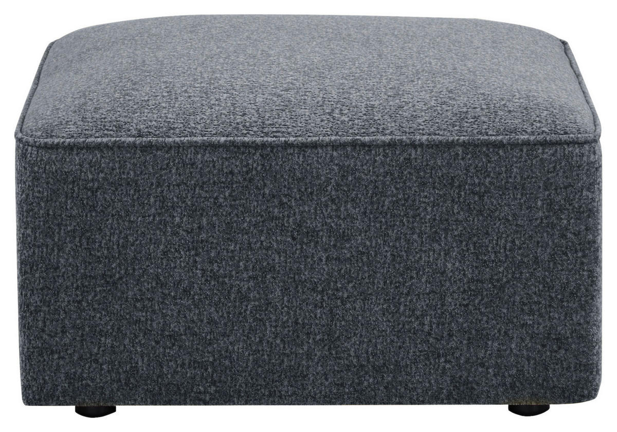 SOFA drvo, plastika, tekstil  tamno siva    - tamno siva/crna, Design, drvo/tekstil (230,5/65/90cm) - Livetastic