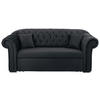 SCHLAFSOFA  mit Velours Anthrazit  - Anthrazit/Schwarz, Design, Holz/Textil (213/86/99cm) - MID.YOU