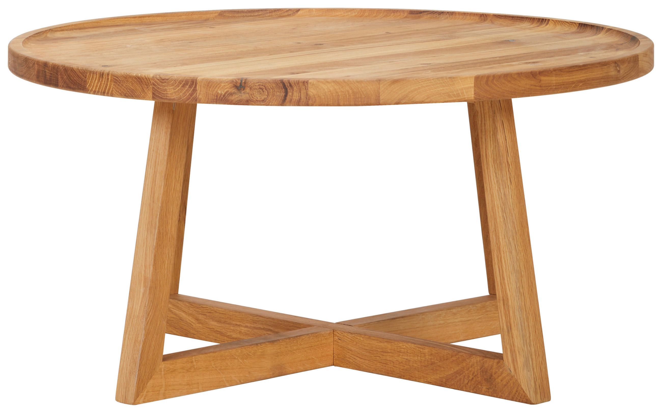 COUCHTISCH in Holz 80/80/40 cm  - Eichefarben, Trend, Holz (80/80/40cm) - Linea Natura