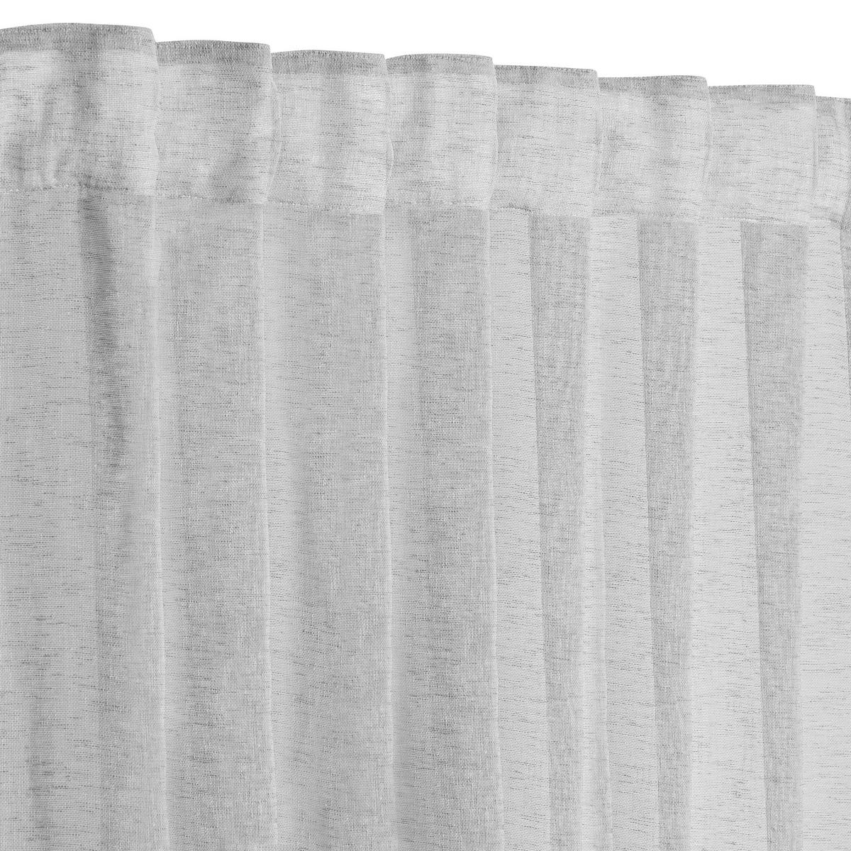 FERTIGVORHANG transparent  - Grau, Basics, Textil (140/240cm)
