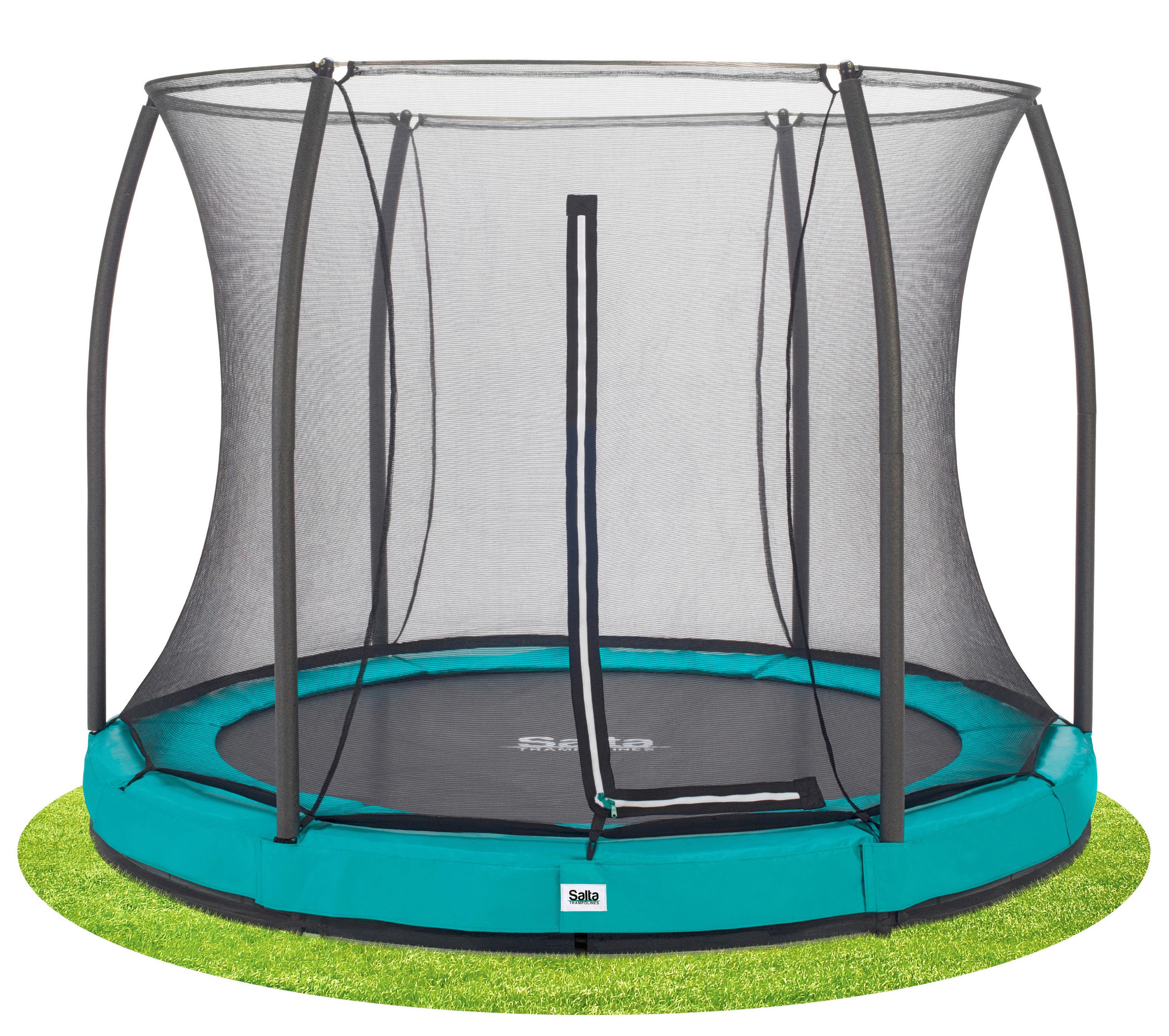 Trampolin Salta Comfort Ground Salta Comfort Edition Ground  - Grün, Basics, Metall (305cm) - Salta