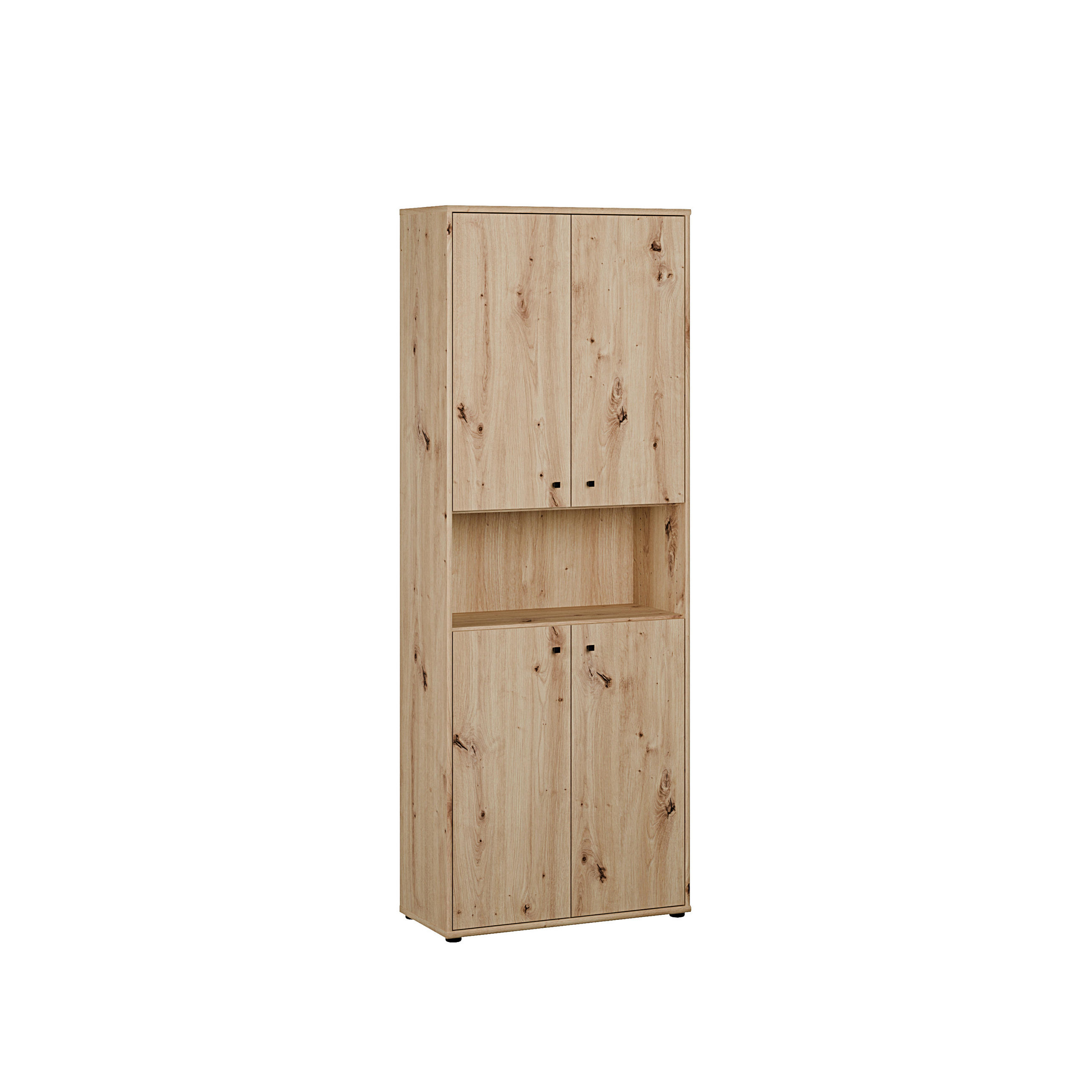 XXXLutz Drehtürenschrank Eiche Artisan 73.7x197.5x34.8 cm