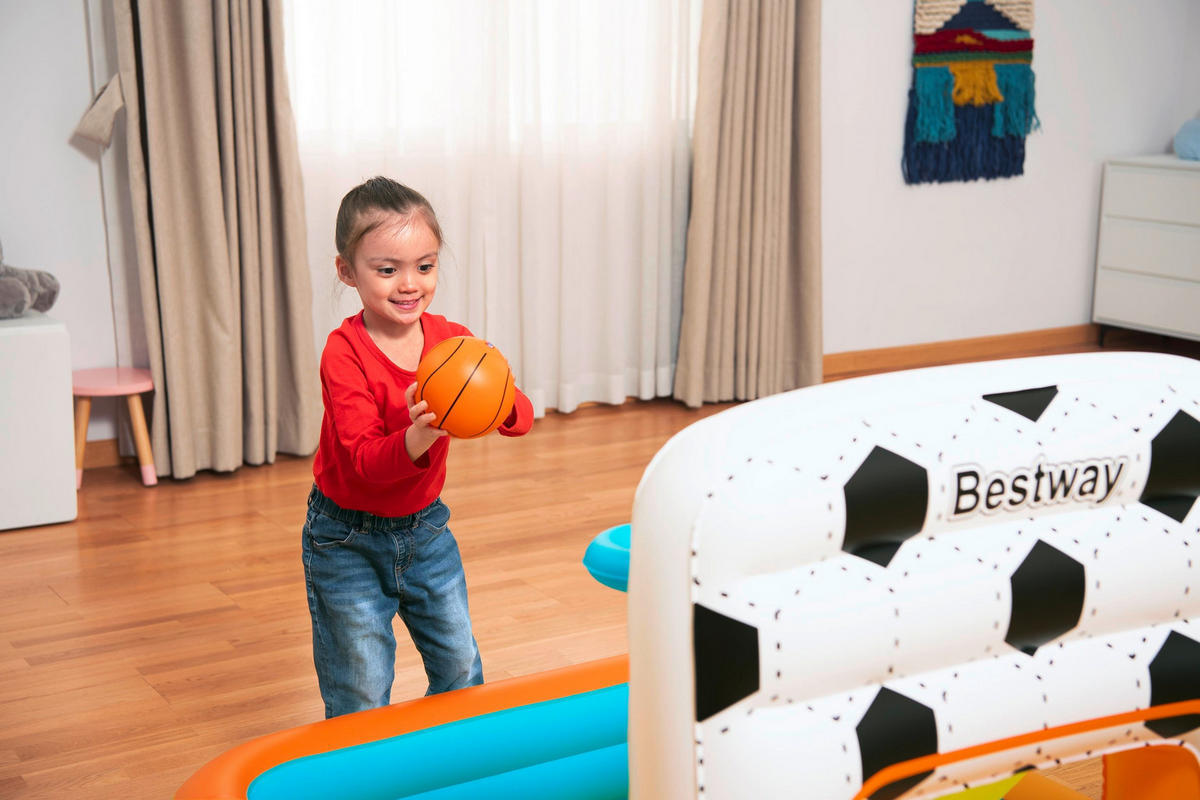 BÄLLEBAD - Multicolor, Basics, Kunststoff (120/107/84cm) - Bestway