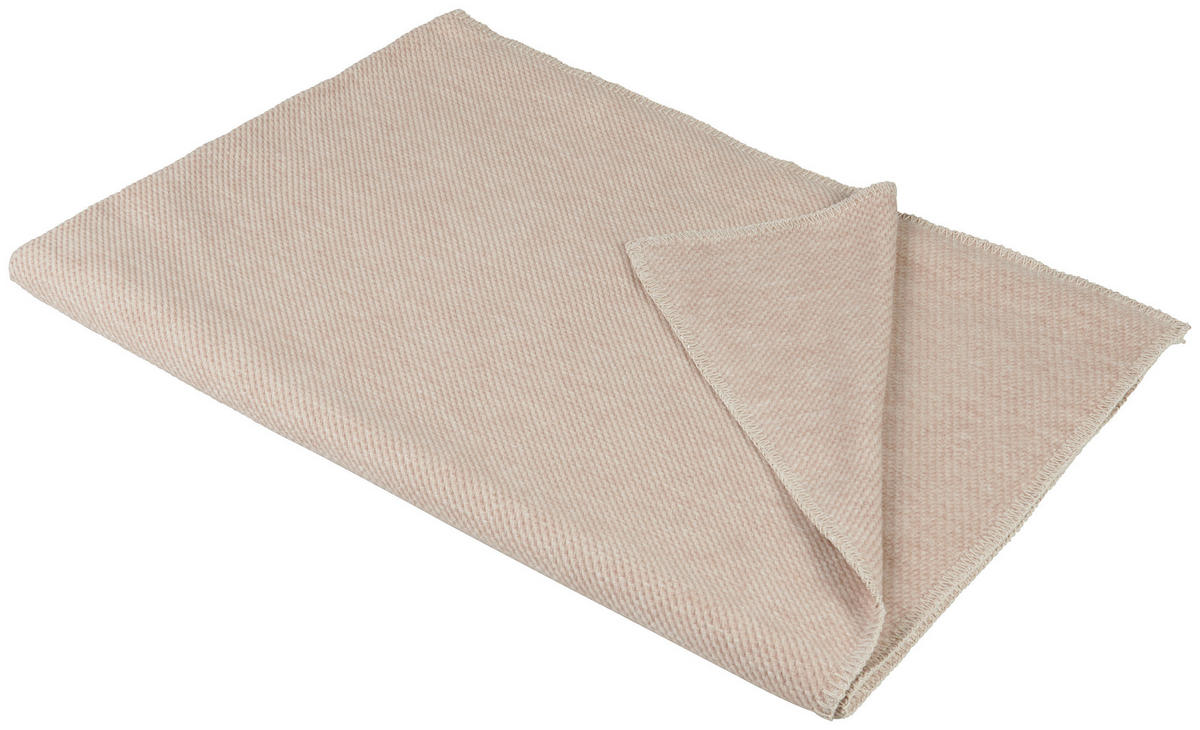 DEKORATIVNA ODEJA 140/200 cm bež  - bež, Konvencionalno, tekstil (140/200cm) - Bio:Vio