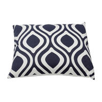 ZIERKISSEN  45/45 cm   - Blau/Weiß, Basics, Textil (45/45cm) - Eglo
