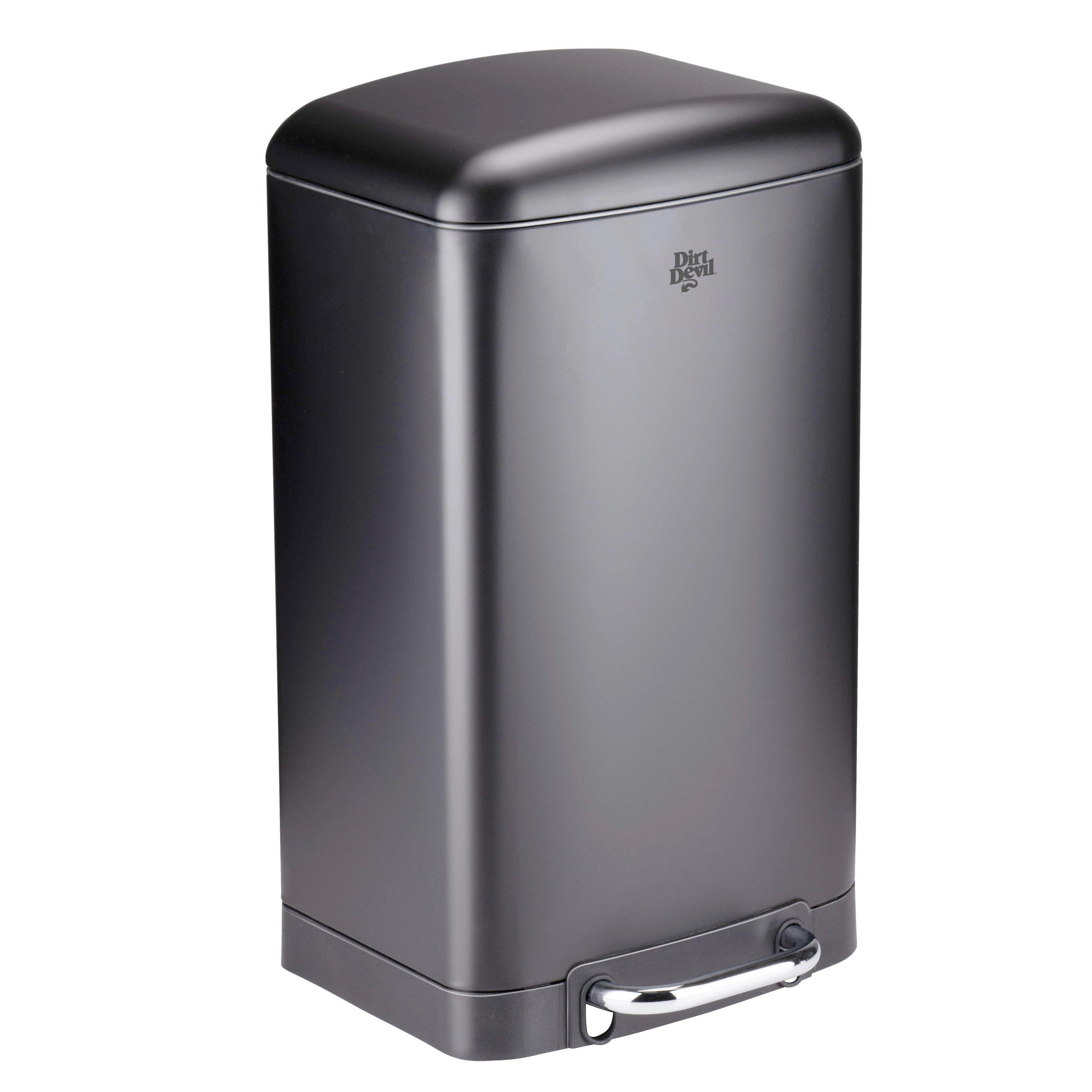 ABFALLSAMMLER 20 L  - Schwarz, Basics, Kunststoff/Metall (30/29/43cm) - Dirt Devil