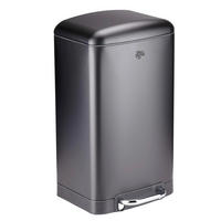 ABFALLSAMMLER 20 L  - Schwarz, Basics, Kunststoff/Metall (30/29/43cm) - Dirt Devil