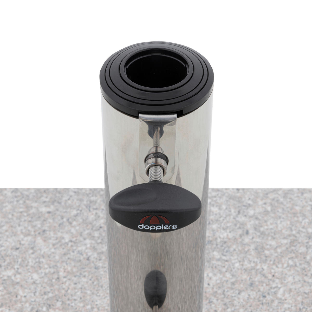 SONNENSCHIRMSTÄNDER Granit Grau  - Grau, Basics, Stein (45/38,6/45cm) - Doppler