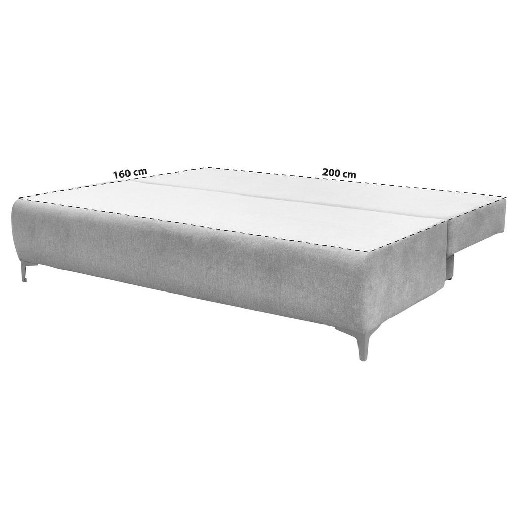 Thumbnail - Mid.you Boxspringsofa, Dunkelblau, Textil, 2-Sitzer, Füllung: Polyetherschaumkern, Silikon,Polyetherschaumkern, Silikon,...