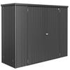 GERÄTESCHRANK 227/182,5/83 cm  - Dunkelgrau, Design, Metall (227/182,5/83cm) - Biohort
