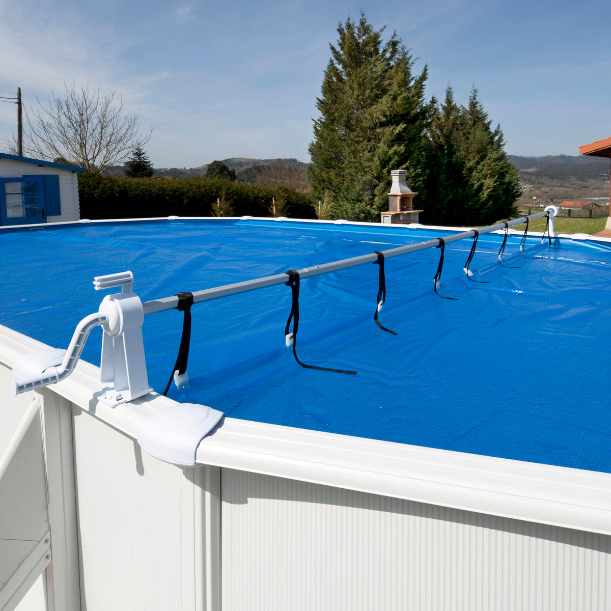 SCHUTZPLANE  - Alufarben, KONVENTIONELL, Metall (600cm) - Gre