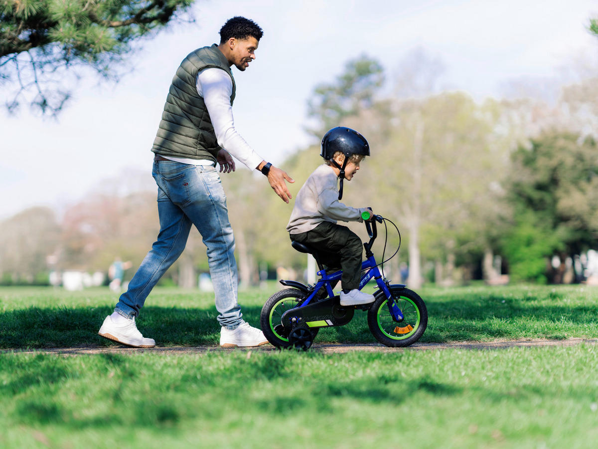 KINDERFAHRRAD 12 Zoll  - Blau, Basics, Metall (51/72/84,7cm)