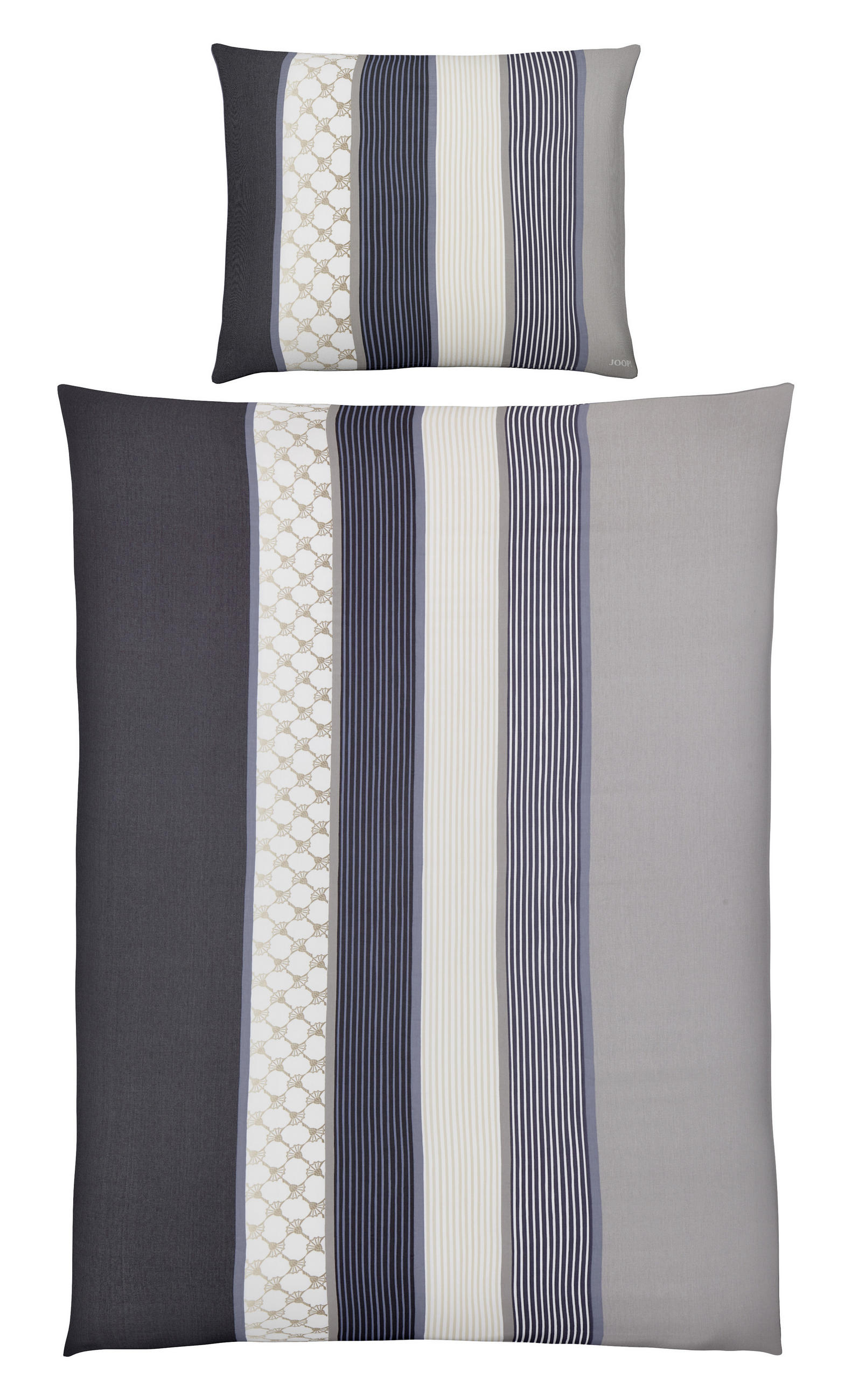 ÁGYNEMŰHUZAT-GARNITÚRA 140/200 cm  - antracit, Design, textil/természetes anyagok (140/200cm) - Joop!